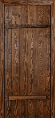 межкомнатные двери  Калинка Брудершафт сосна брашированная