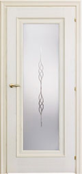 межкомнатные двери  Mario Rioli Romantica 501 гравировка ясень нуга