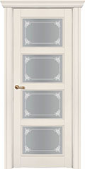межкомнатные двери  Фрамир Verona 4 со стеклом эмаль