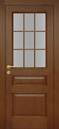 межкомнатные двери  Фрамир New Classic 3-9 со стеклом шпон