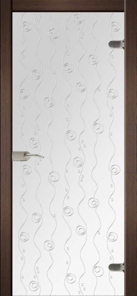 стеклянные двери  Дариано Z Марселина-1 контур