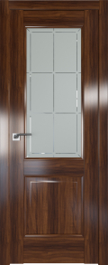 межкомнатные двери  Profil Doors 90X гравировка 1 орех амари