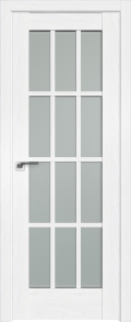 	межкомнатные двери 	Profil Doors 102X стекло пекан белый