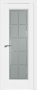 	межкомнатные двери 	Profil Doors 92U гравировка 1 аляска