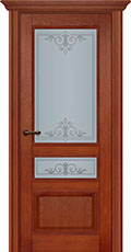 межкомнатные двери  Фрамир Geneva 2-2 со стеклом шпон