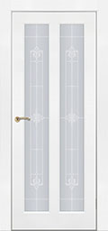 межкомнатные двери  Фрамир Emma 6 со стеклом эмаль
