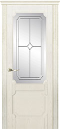 межкомнатные двери  La Porte New Classic 200.3 гравировка Падуя ясень карамель