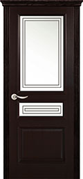 	межкомнатные двери 	La Porte New Classic 200.2 гравировка Квадро браун