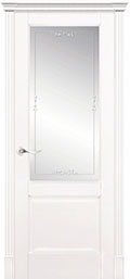 межкомнатные двери  La Porte New Classic 200.1 матирование Эльза эмаль белая