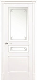 	межкомнатные двери 	La Porte New Classic 200.2 контур Прима эмаль белая