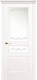 межкомнатные двери  La Porte New Classic 200.2 матирование Крит эмаль белая