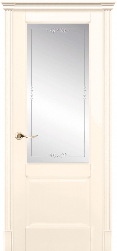 межкомнатные двери  La Porte New Classic 200.1 матирование Эльза эмаль слоновая кость