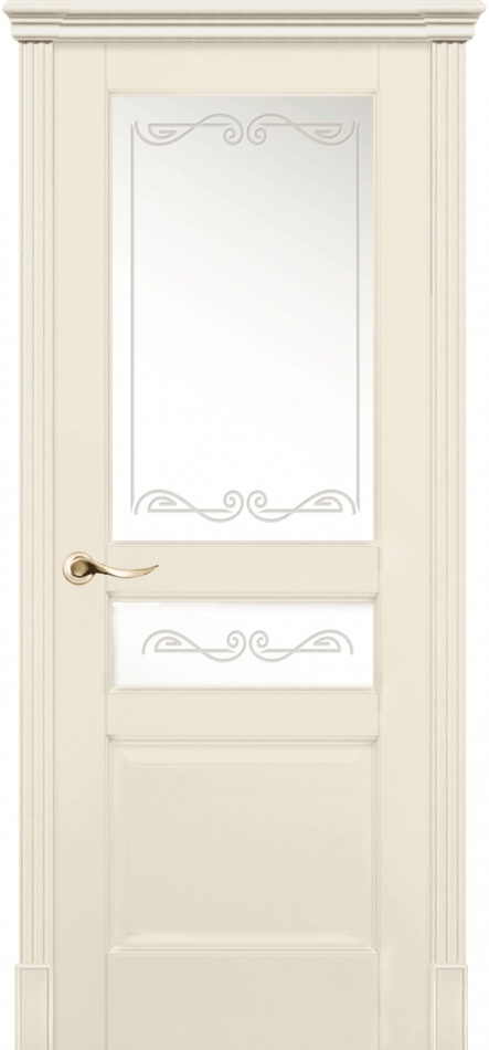 межкомнатные двери  La Porte New Classic 200.2 матирование Крит эмаль слоновая кость