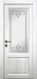 межкомнатные двери  La Porte Master 400.2 гравировка Вега аляска