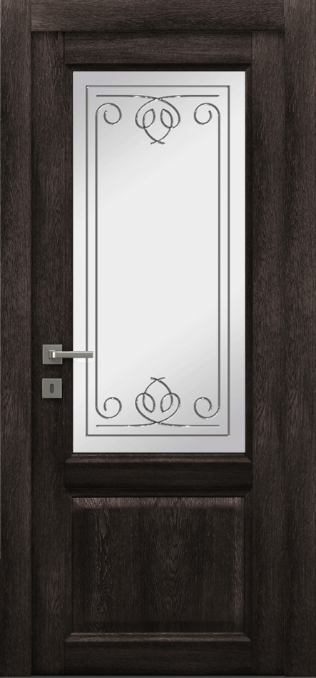 межкомнатные двери  La Porte Master 400.2 гравировка Вега конго