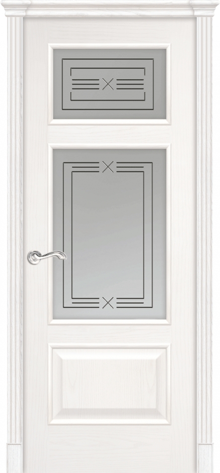 межкомнатные двери  La Porte Classic 300.6 гравировка Арно ясень бланко