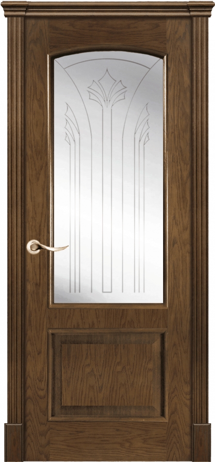 межкомнатные двери  La Porte Classic 300.2 гравировка Тесса миндаль