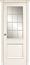 	межкомнатные двери 	La Porte Classic 300.3 гравировка Грани ясень карамель