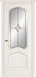 	межкомнатные двери 	La Porte Classic 300.5 гравировка Арго ясень карамель