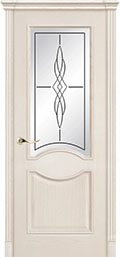 	межкомнатные двери 	La Porte Classic 300.7 гравировка Лувр ясень карамель