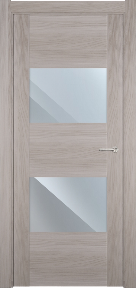 межкомнатные двери  Status Versia 222 стекло с гравировкой ясень