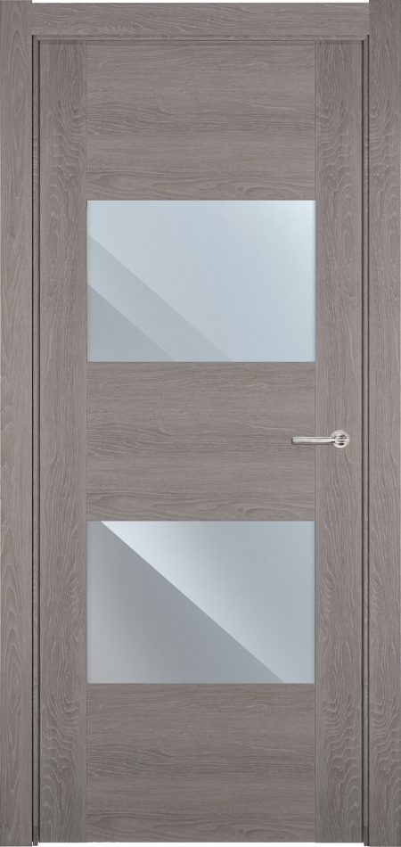 межкомнатные двери  Status Versia 221 зеркало дуб серый