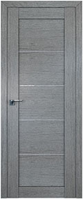 	межкомнатные двери 	Profil Doors 2.11XN грувд серый