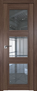 межкомнатные двери  Profil Doors 2.27XN стекло дуб салинас тёмный