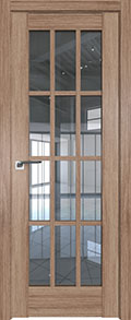 межкомнатные двери  Profil Doors 102XN стекло дуб салинас