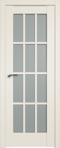 	межкомнатные двери 	Profil Doors 102U стекло магнолия