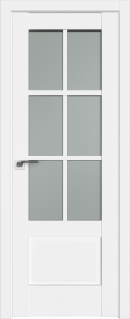 	межкомнатные двери 	Profil Doors 103U стекло аляска