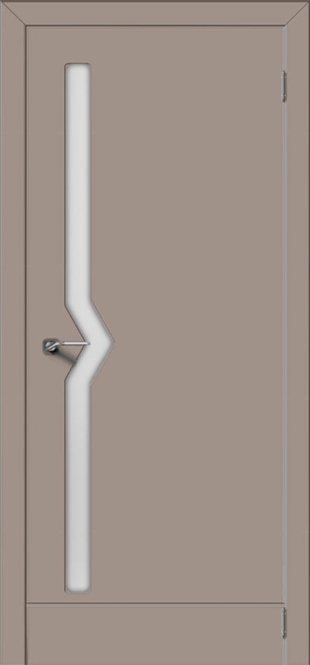 межкомнатные двери  La Porte M13S эмаль мокко