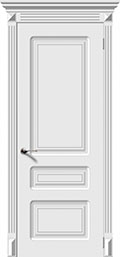	межкомнатные двери 	La Porte CL008 эмаль белая