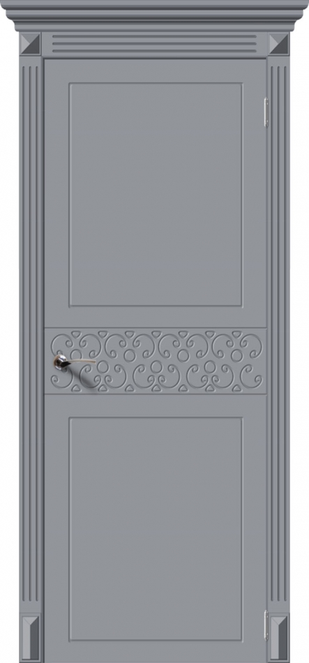 межкомнатные двери  La Porte CL007Q эмаль графит