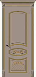 	межкомнатные двери 	La Porte CL015 эмаль мокко
