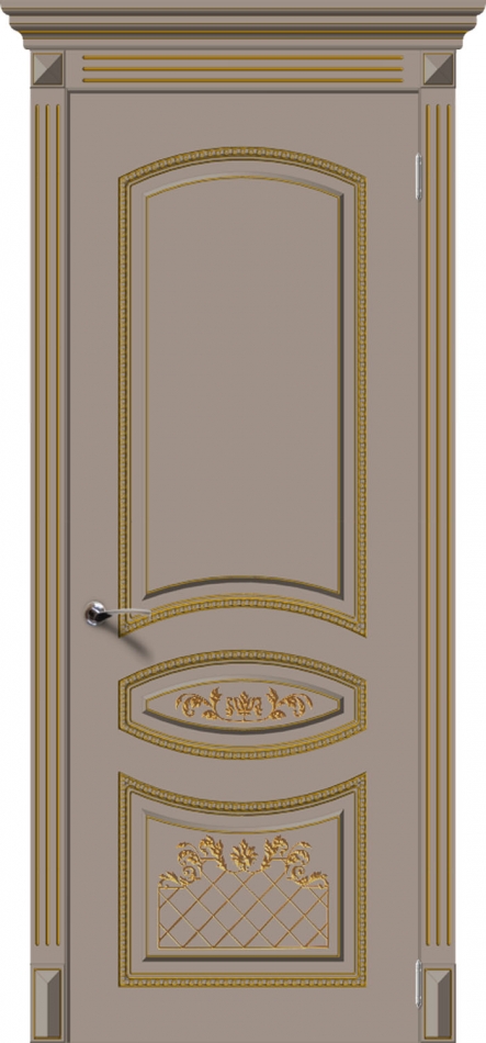 межкомнатные двери  La Porte CL015 эмаль мокко