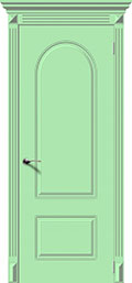 межкомнатные двери  La Porte CL004 эмаль фисташка