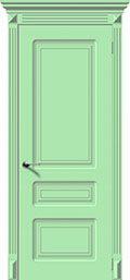 	межкомнатные двери 	La Porte CL008 эмаль фисташка