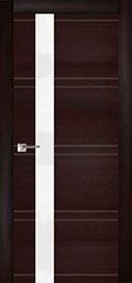	межкомнатные двери 	La Porte Modern 100.2.2S стекло браун