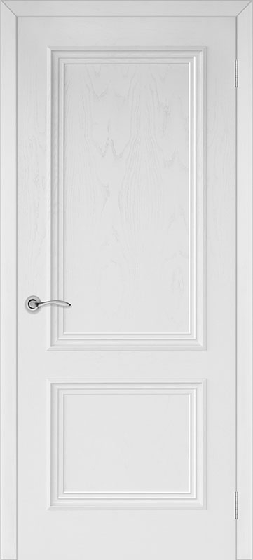 межкомнатные двери  Юркас Валенсия 4 шпон эмаль белая