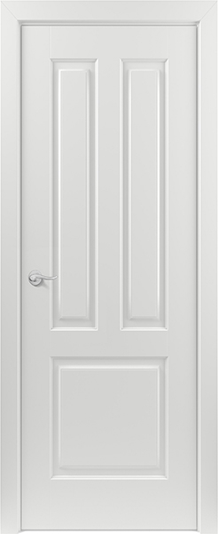 межкомнатные двери Colour Design Трио эмаль белая