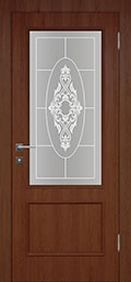 межкомнатные двери  Фрамир Trend со стеклом нанотекс