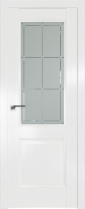 межкомнатные двери  Profil Doors 90X гравировка 1 пекан белый