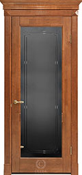 	межкомнатные двери 	Creda Eco ПО2 black