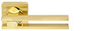 	дверные ручки 	Armadillo BRISTOL SQ006-21SG/GP-4