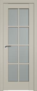 	межкомнатные двери 	Profil Doors 101U стекло шеллгрей