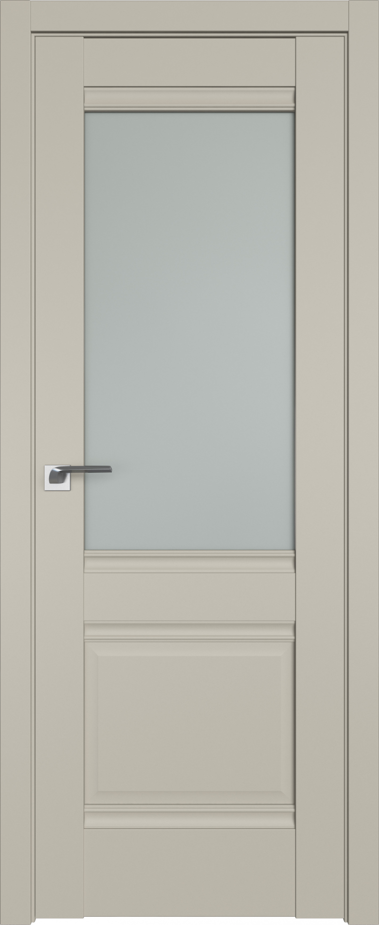 межкомнатные двери  Profil Doors 2U стекло шеллгрей