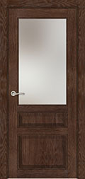 межкомнатные двери  Фрамир Elegance 3 со стеклом шпон