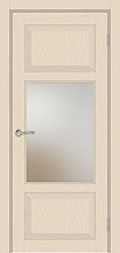 межкомнатные двери  Фрамир Elegance 6/1 со стеклом шпон