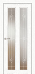 межкомнатные двери  Фрамир Elegance 7 со стеклом шпон